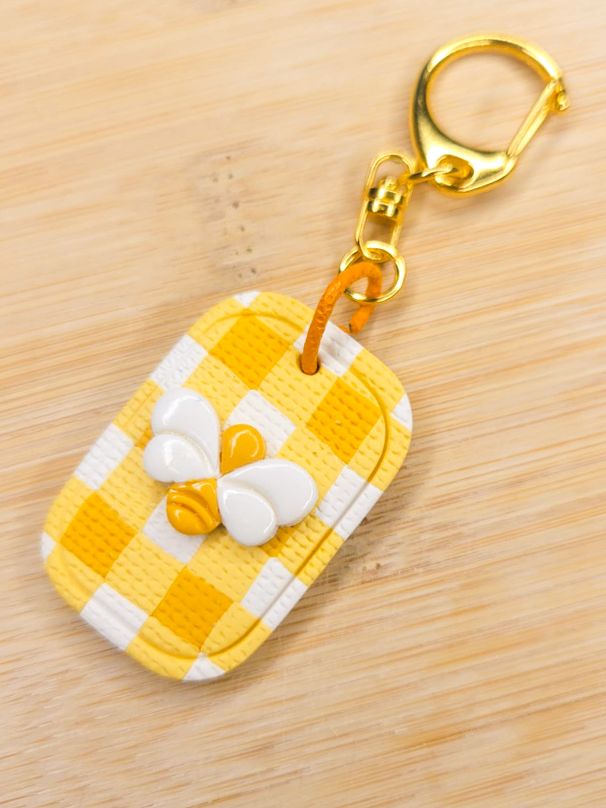 Mini Picnic Tag Keychain
