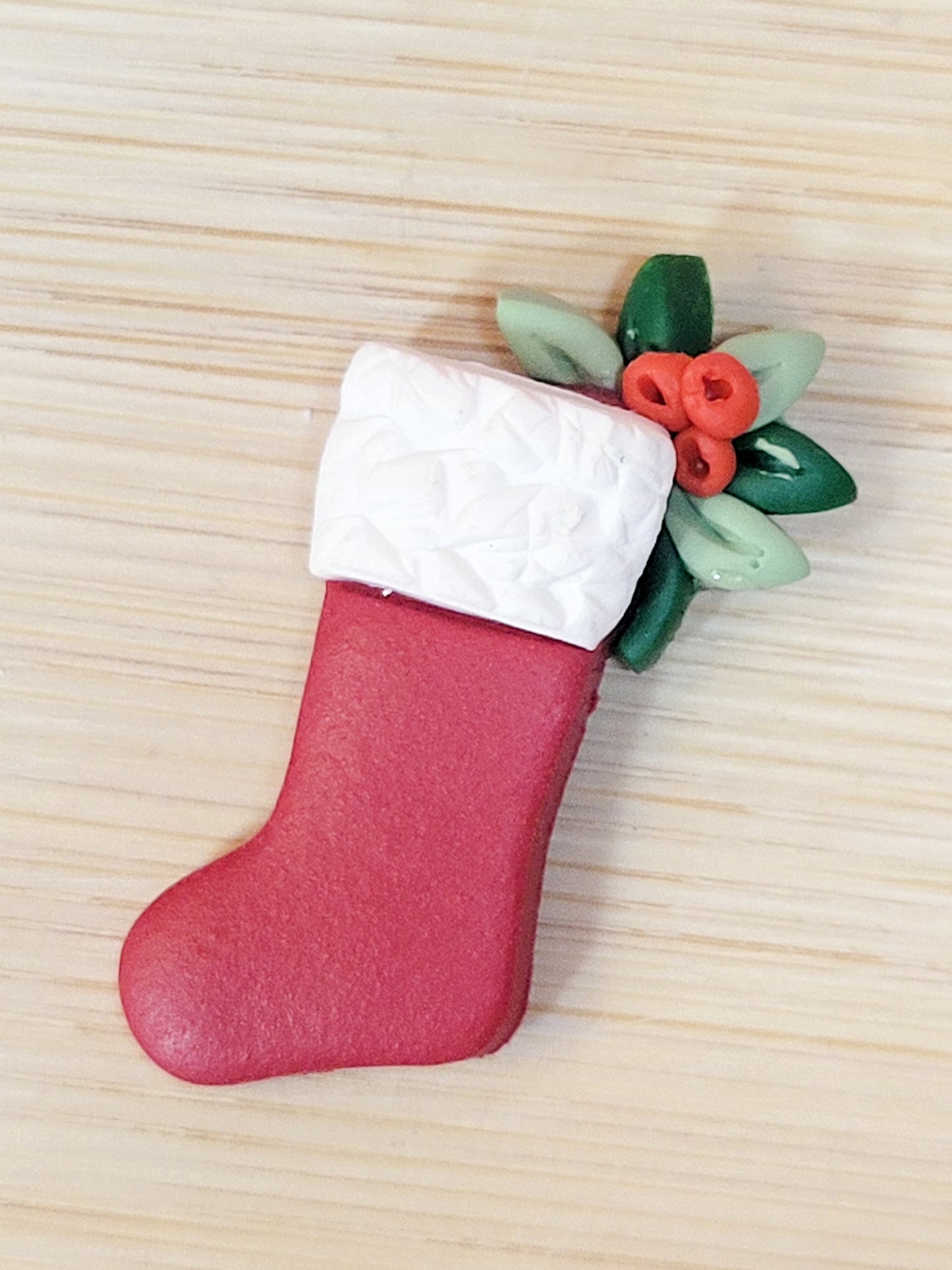 Polymer Clay Mini Christmas Magnet Set