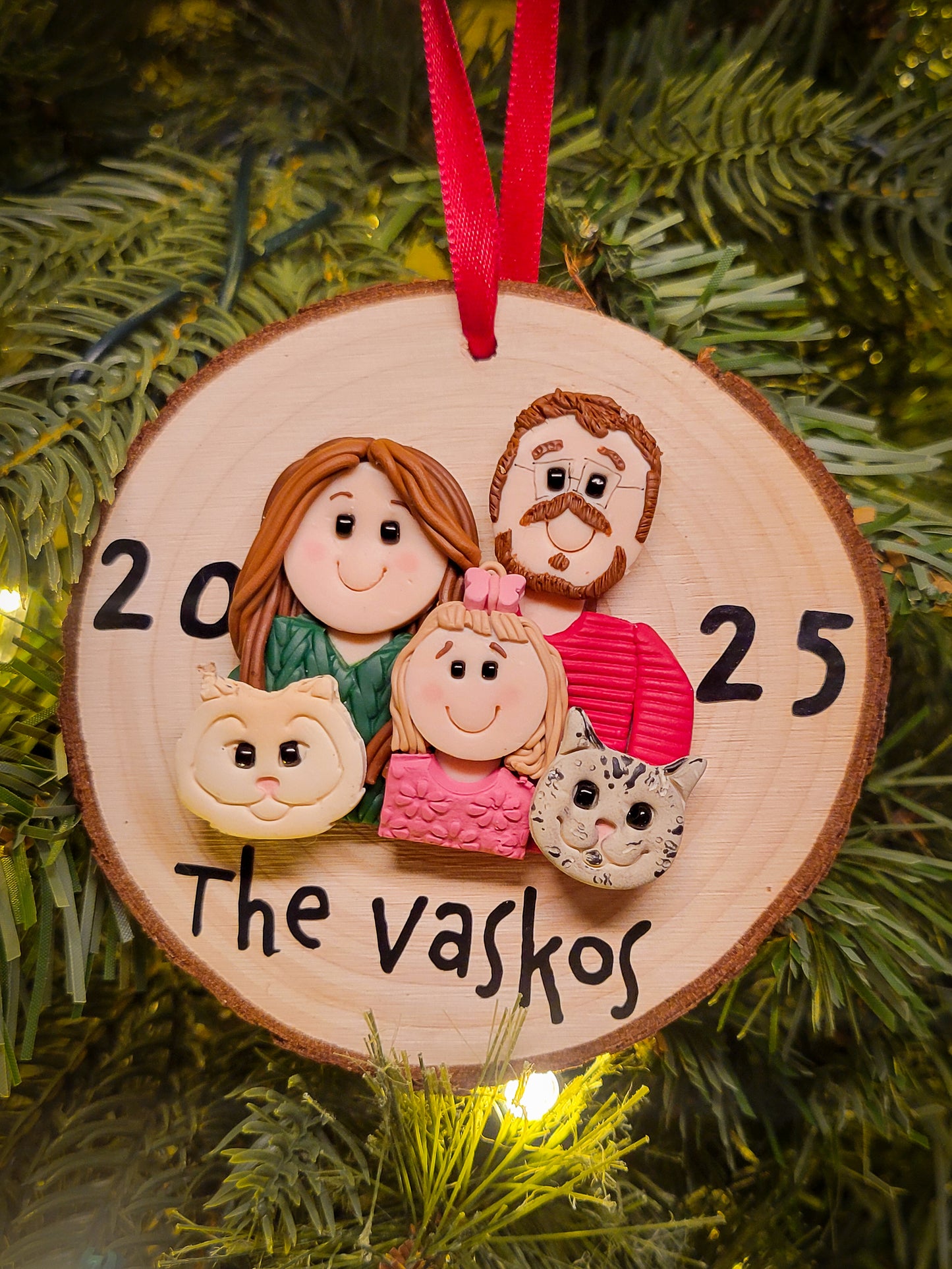 Personalized Custom Sculpted Ornament