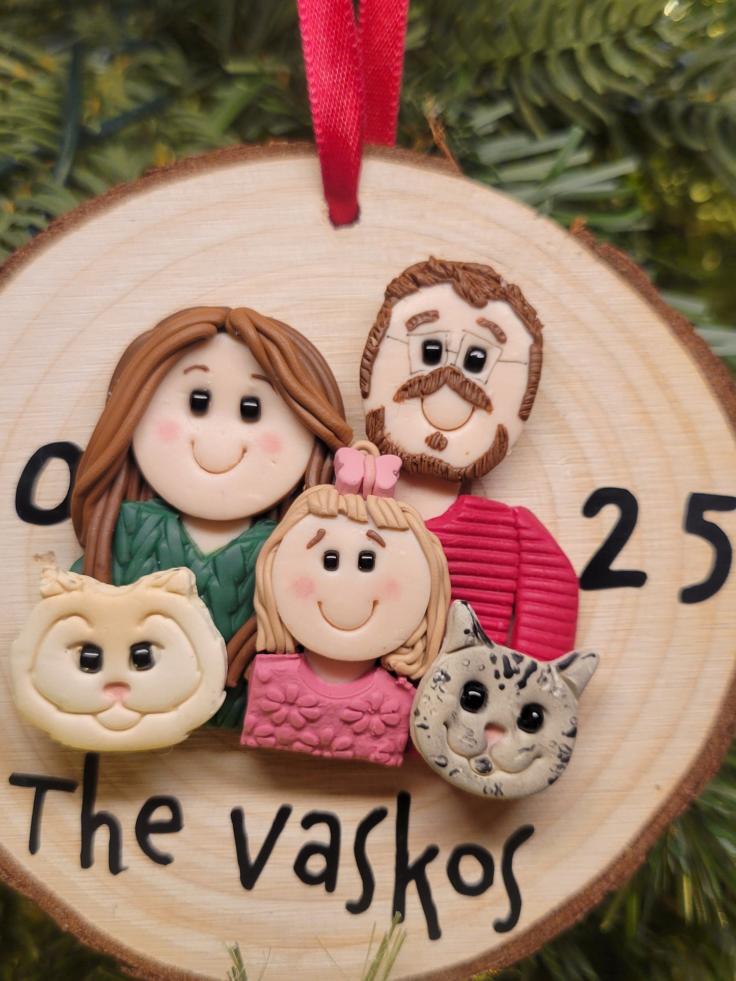 Personalized Custom Sculpted Ornament