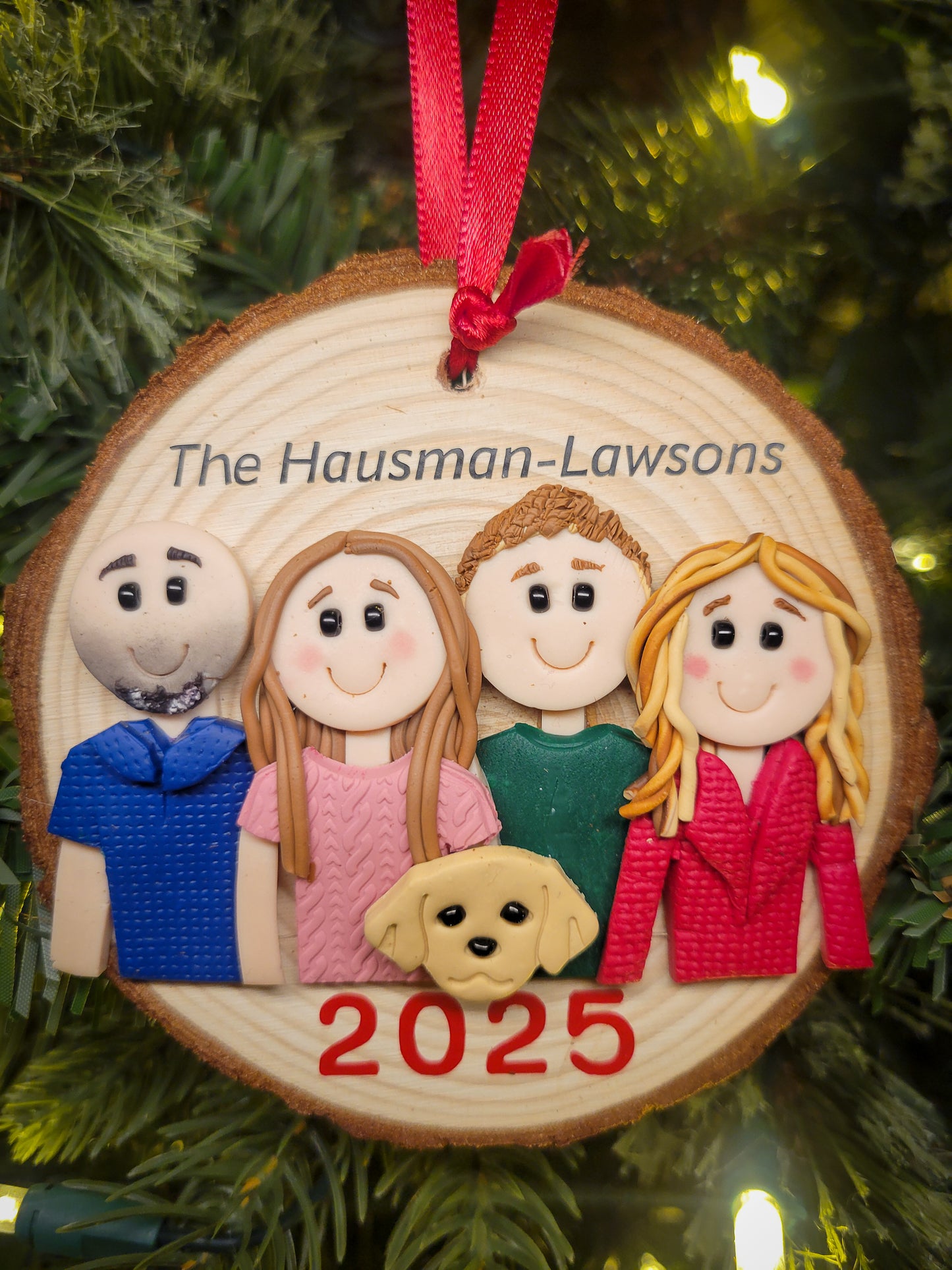 Personalized Custom Sculpted Ornament