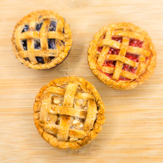 Realistic Mini Pie Magnet Set