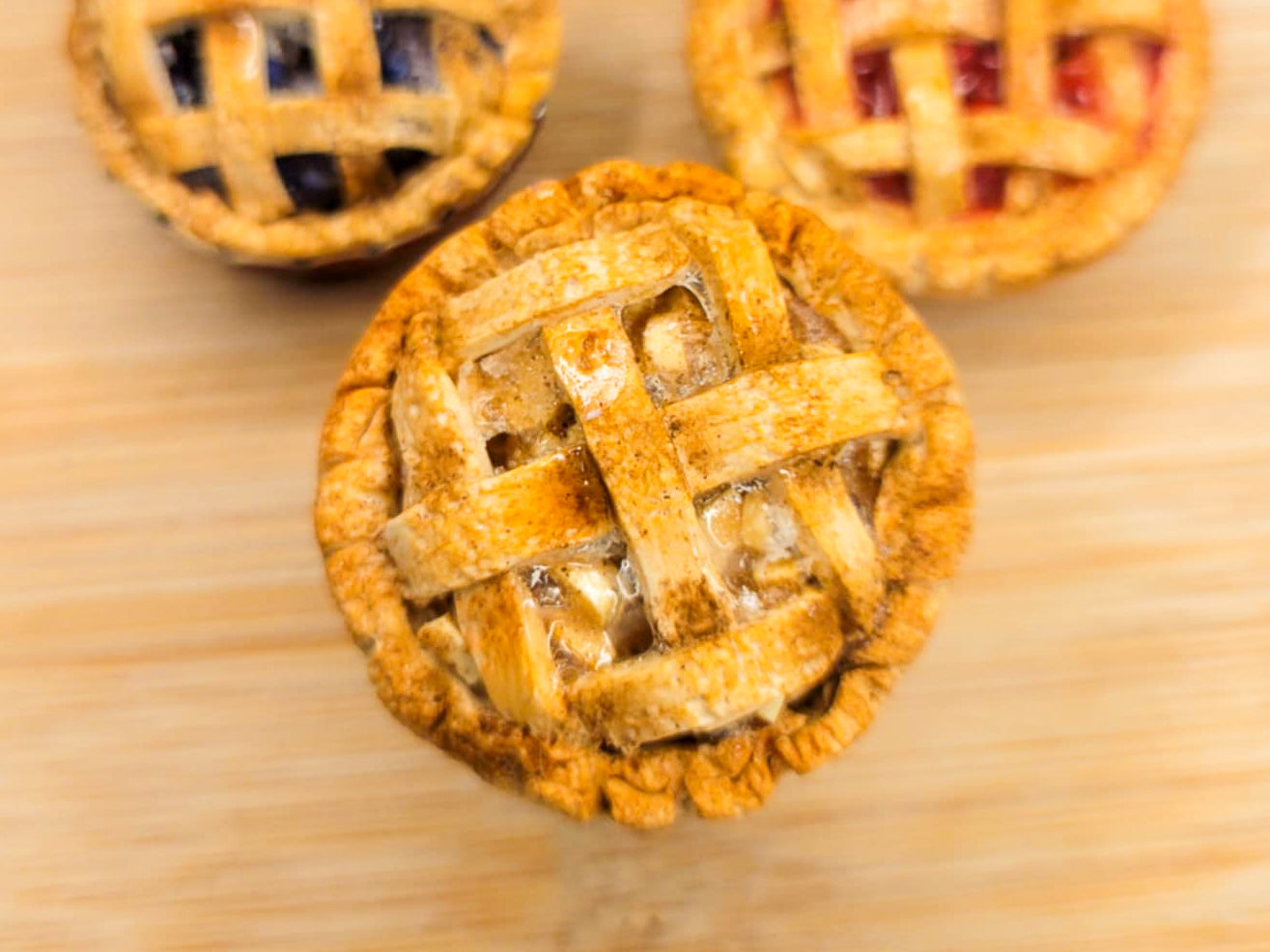 Realistic Mini Pie Magnet Set