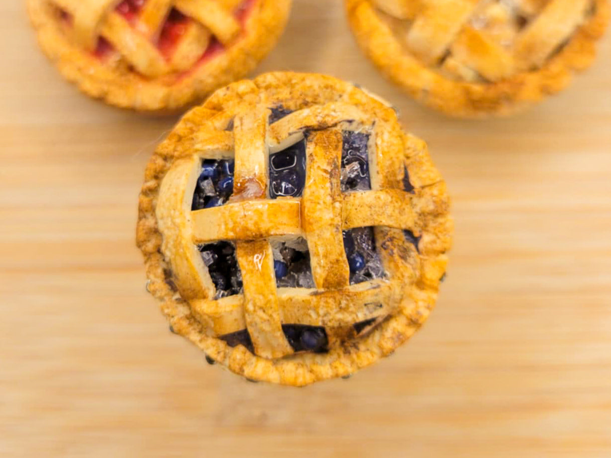 Realistic Mini Pie Magnet Set