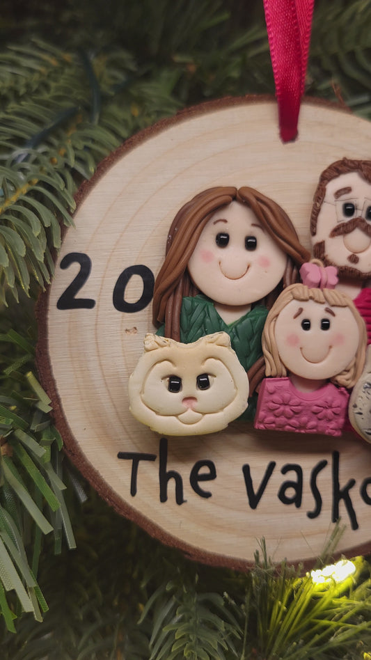 Personalized Custom Sculpted Ornament